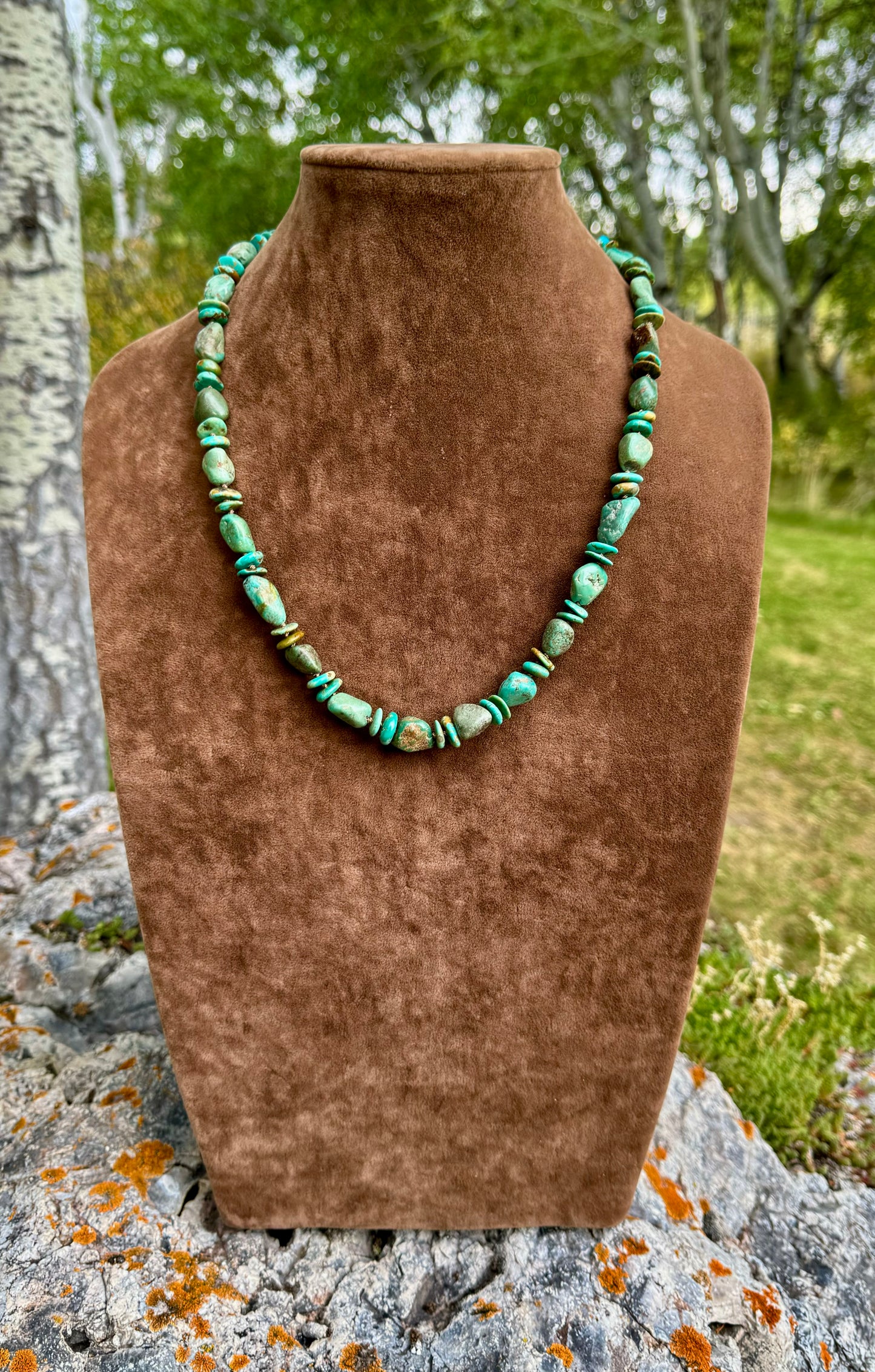 Turquoise Hat Band Necklace