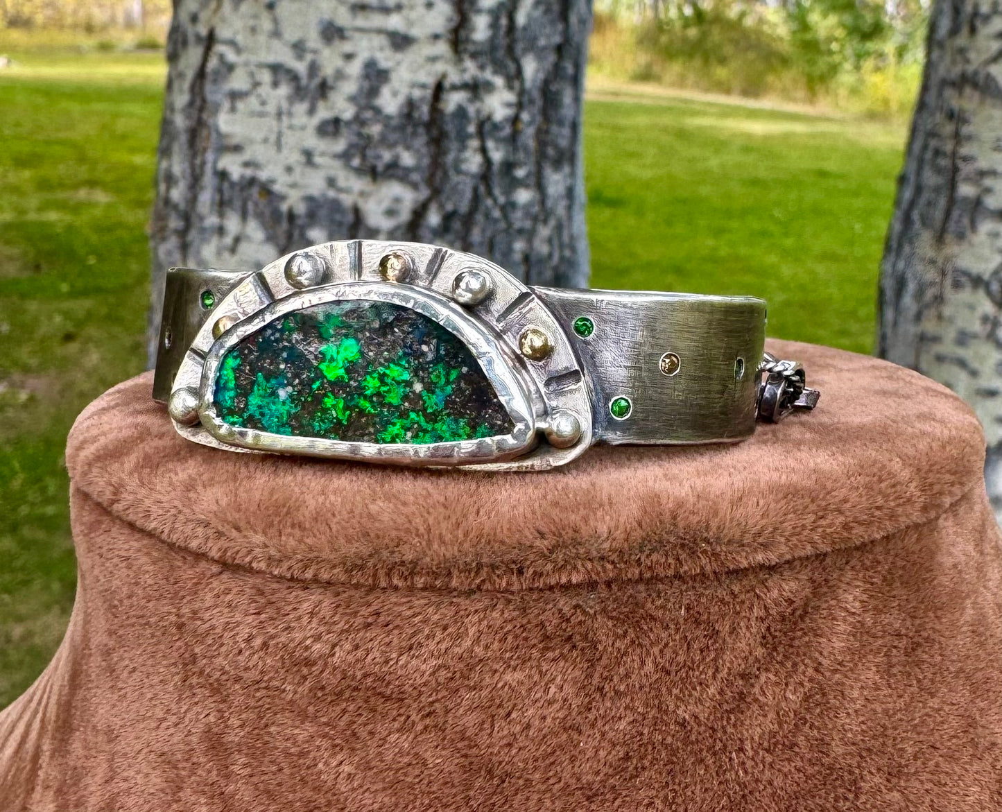 Boulder Opal Cuff Bracelet