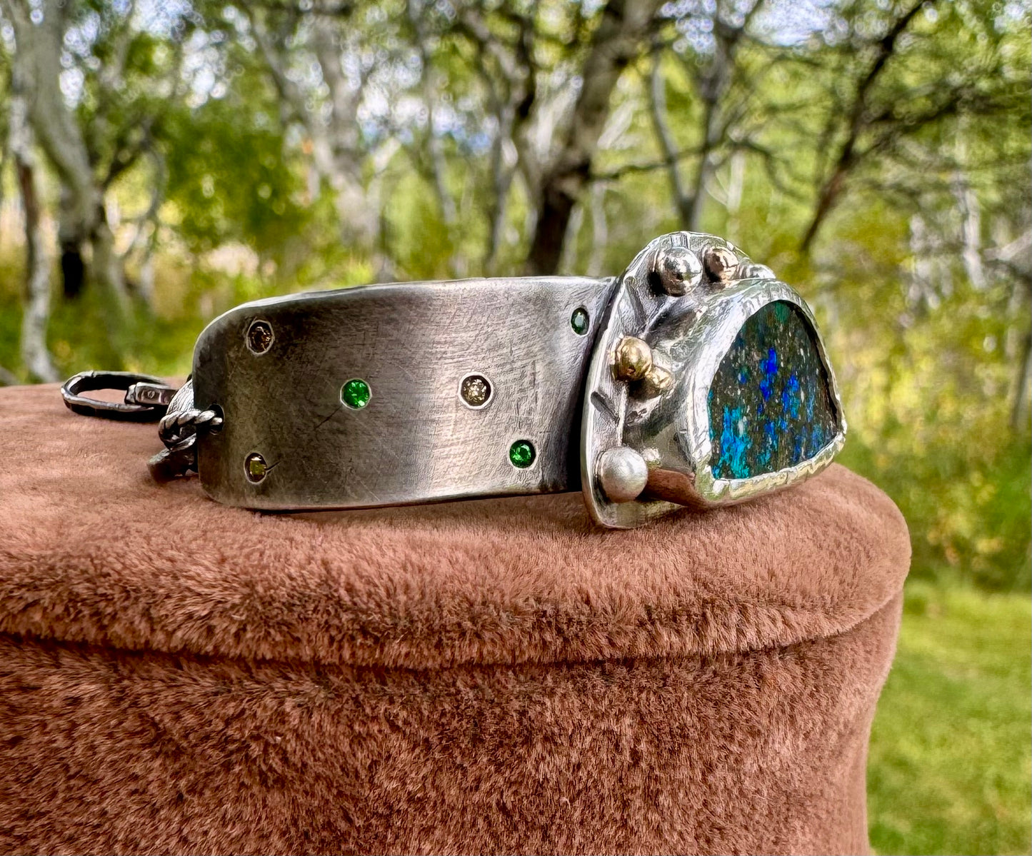 Boulder Opal Cuff Bracelet