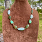 Chrysoprase Hat Band and Necklace