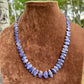 Tanzanite Hat Band Necklace