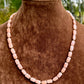 Peach Aventurine Hat Band & Necklace