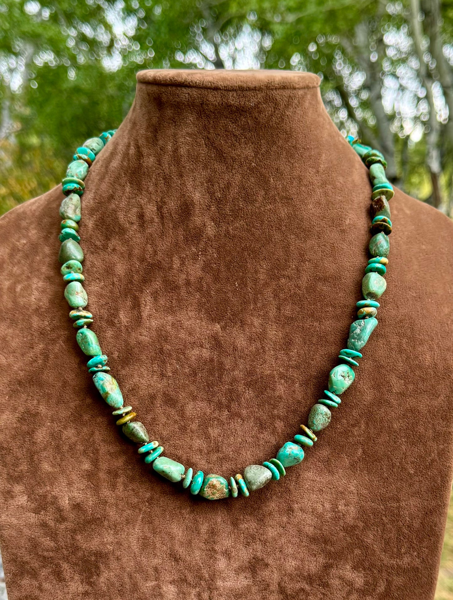 Turquoise Hat Band Necklace