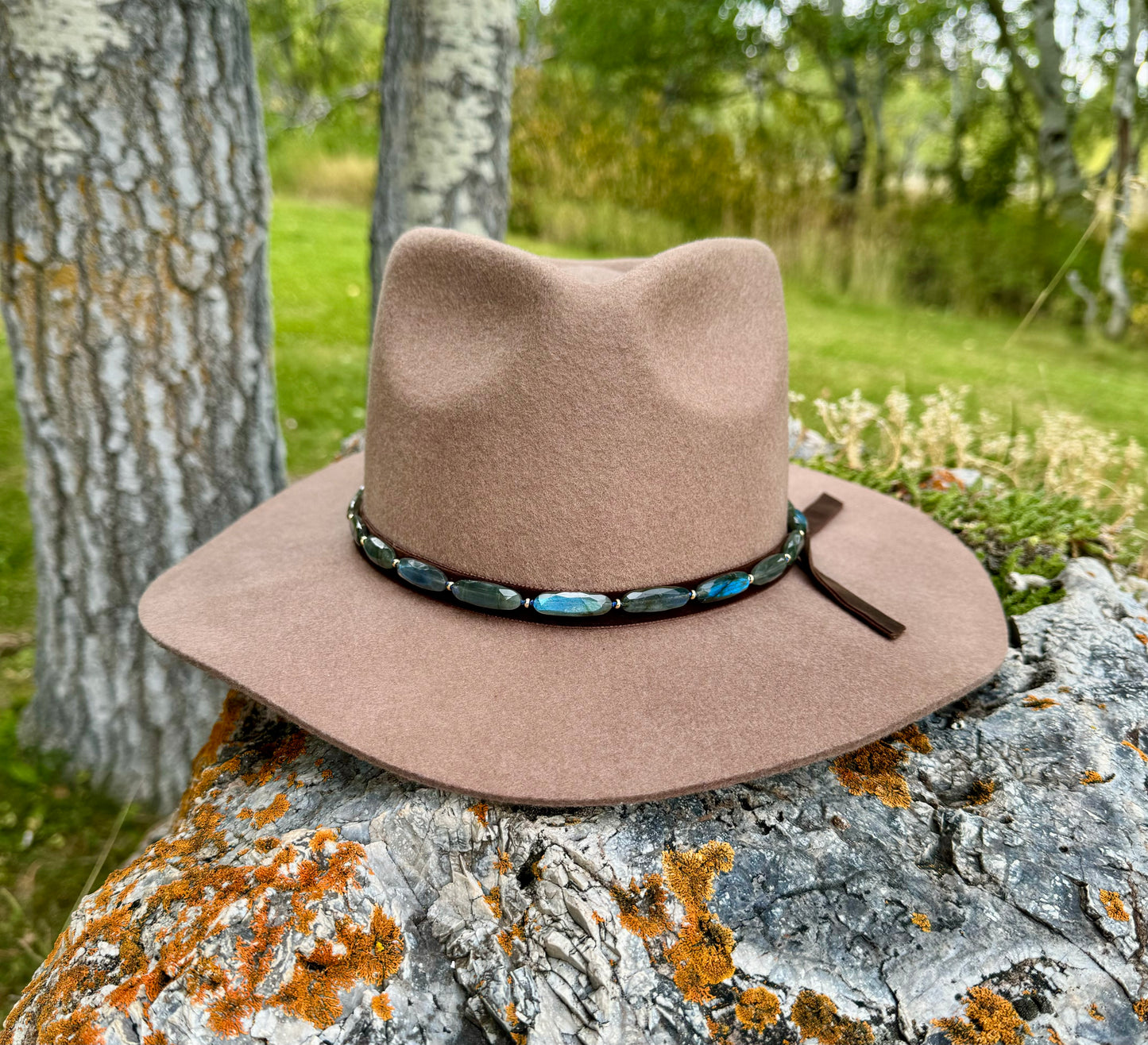 Labradorite Hat Band Necklace