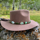 Chrysoprase Hat Band and Necklace