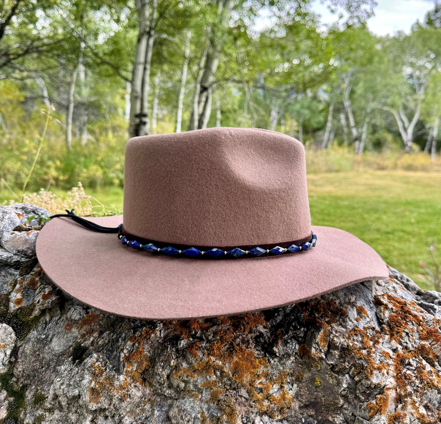 Iolite Hat Band Necklace