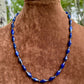 Lapis Hat Band Necklace