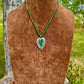 Tsavorite Heart Pendant Necklace