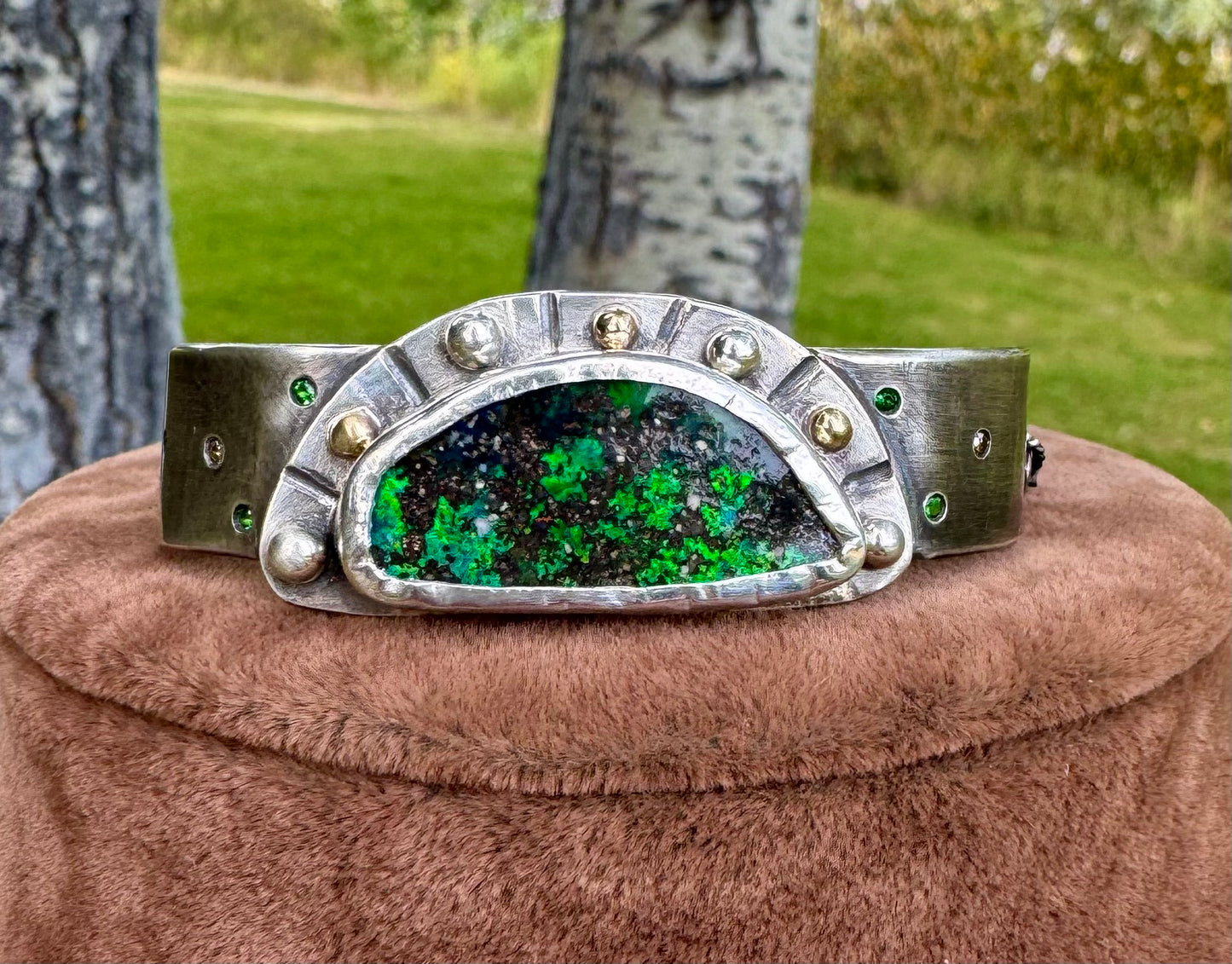 Boulder Opal Cuff Bracelet