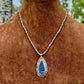 Sterling Silver Boulder Opal Pendant