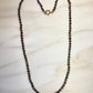 Hand Knotted Champagne Diamond Necklace