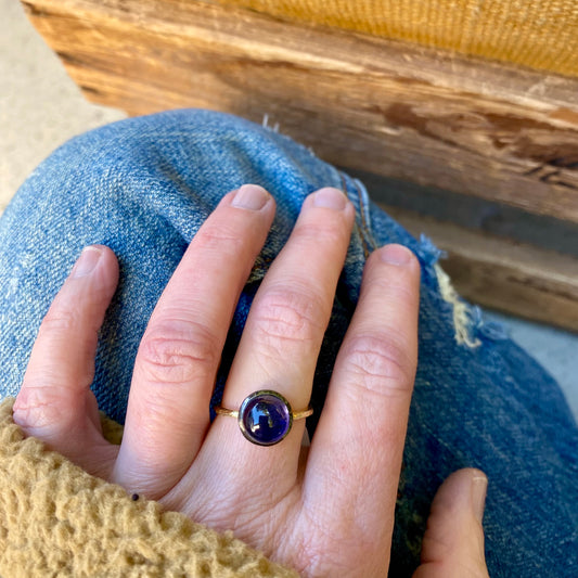 Iolite Stacking Ring (On Sale)