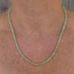 Charm Connector Green Amethyst Necklace