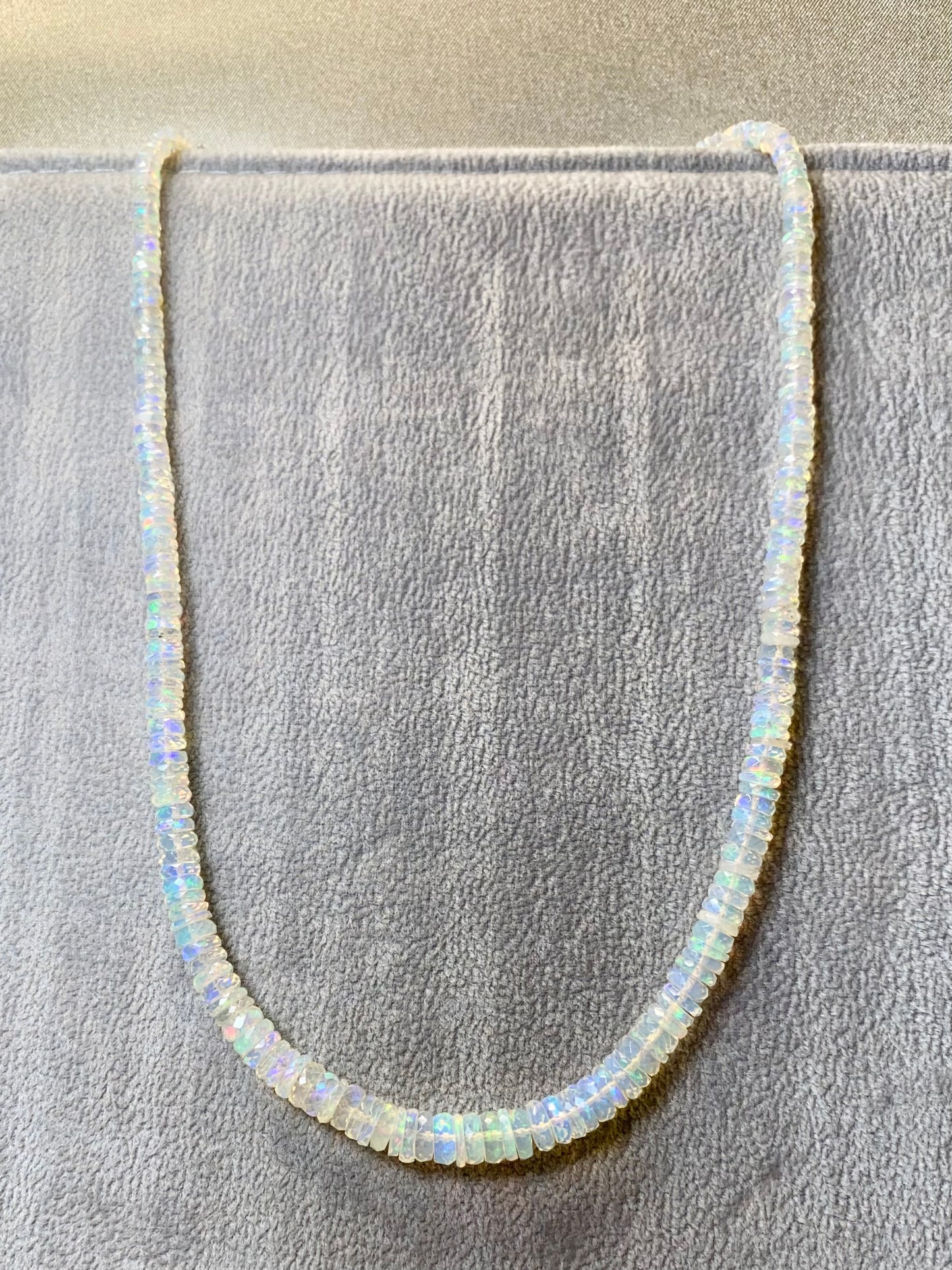 Opal Bead Necklace