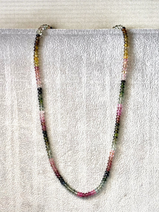 Tourmaline Rondelle Necklace