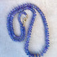 Tanzanite Full Strand Bead Necklace