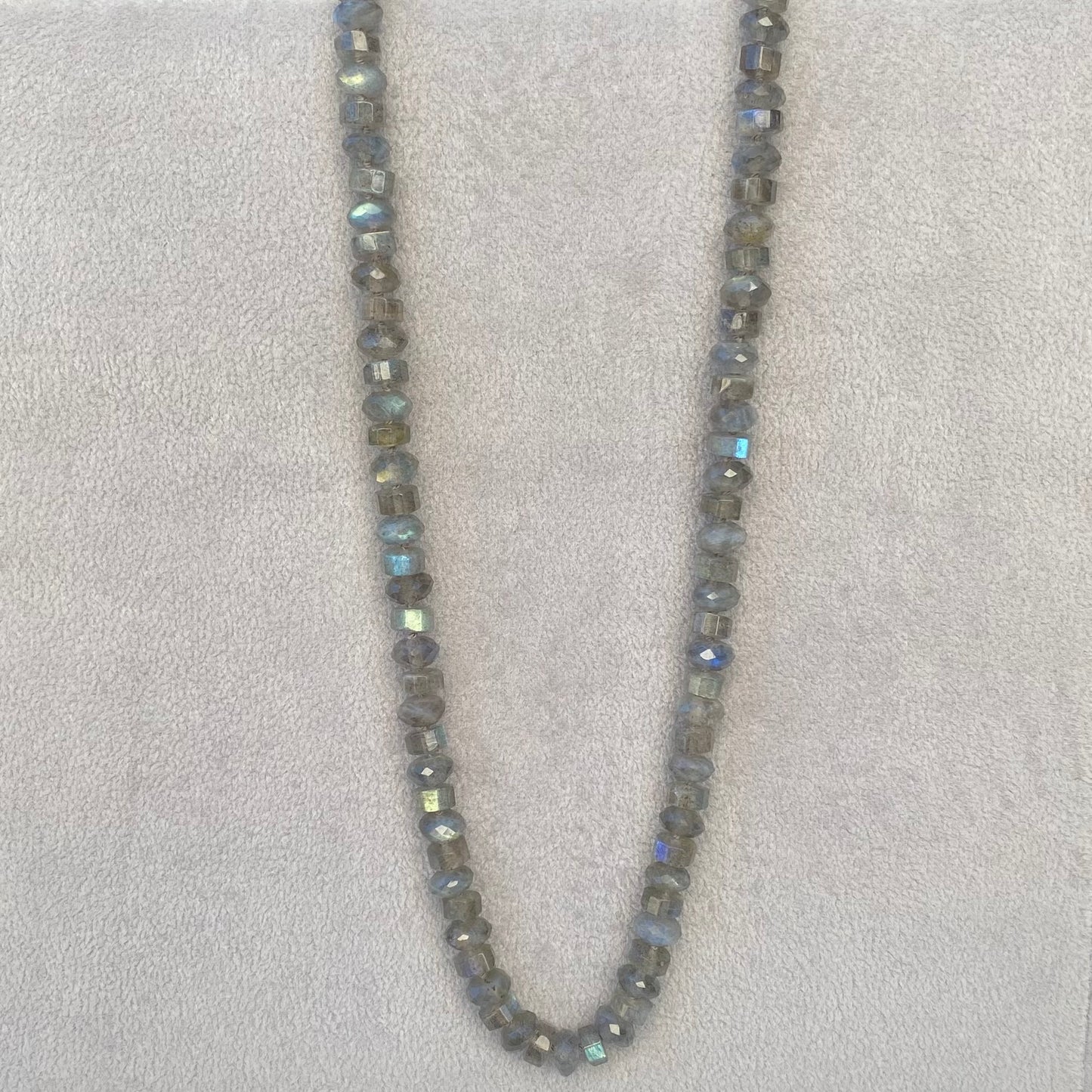 Faceted Labradorite Full Strand Necklace