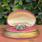 Oval Rosecut Diamond Ring