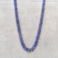 Tanzanite Full Strand Bead Necklace