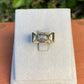 Oval Rosecut Diamond Ring